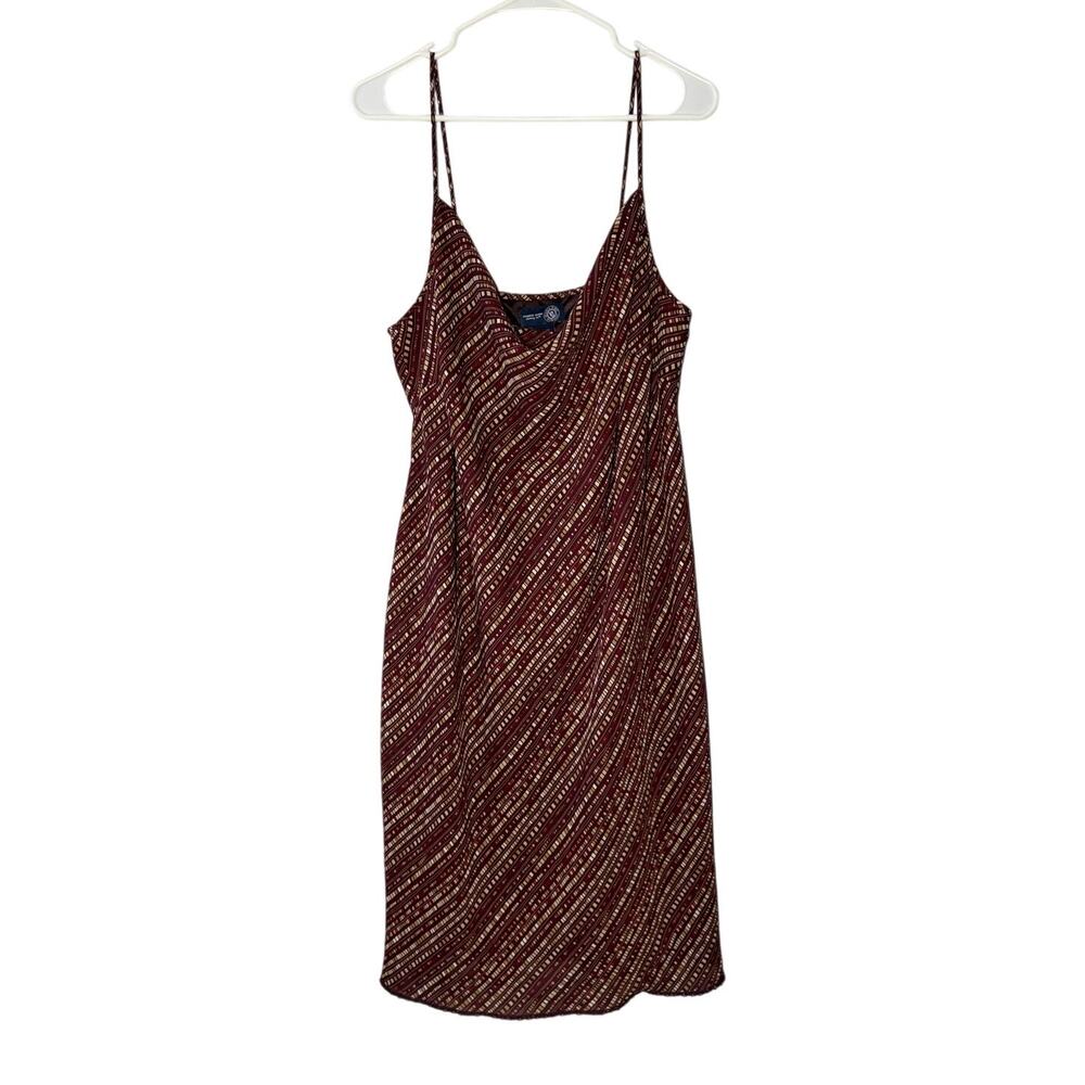 Venezia Jeans Co. Y2K Brown Midi Slip Dress Plus 18/20 Fairy Boho